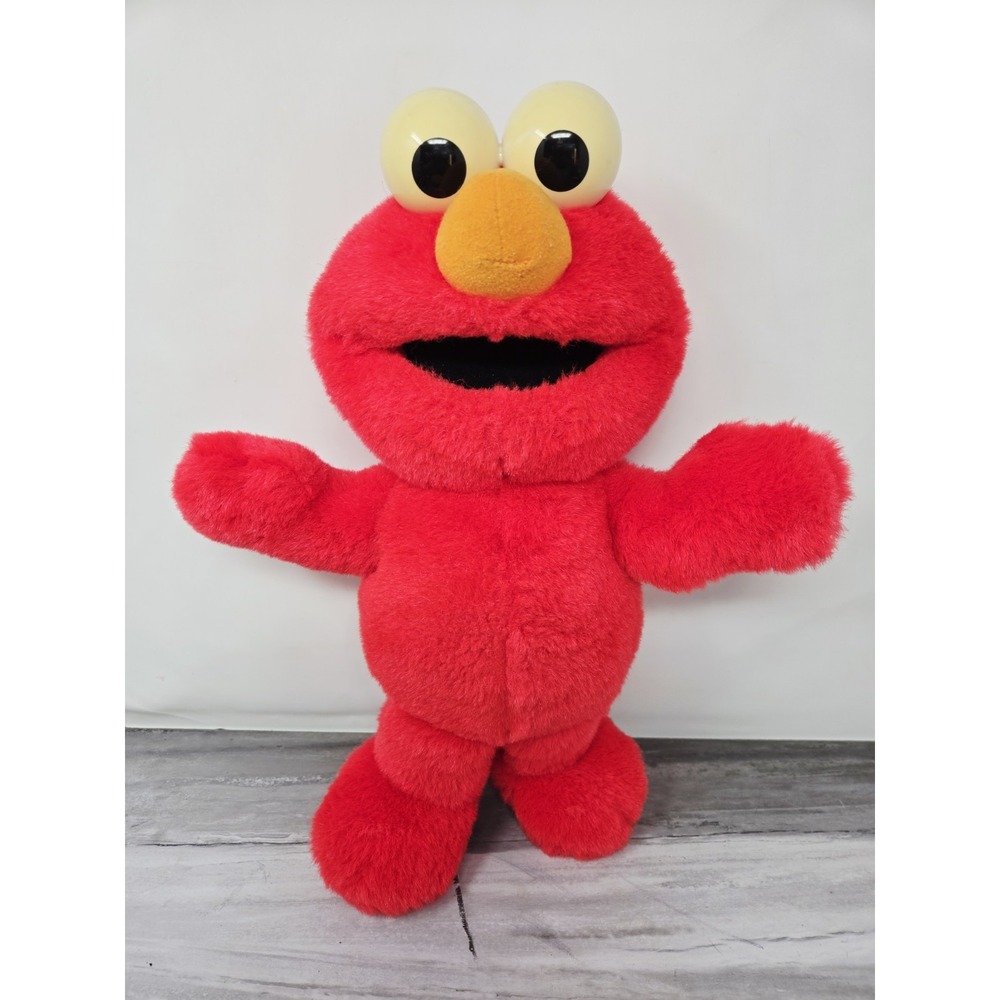 Original 1995 Tyco Tickle Me Elmo‎ Sesame Street Laughing,Talking Doll WORKING